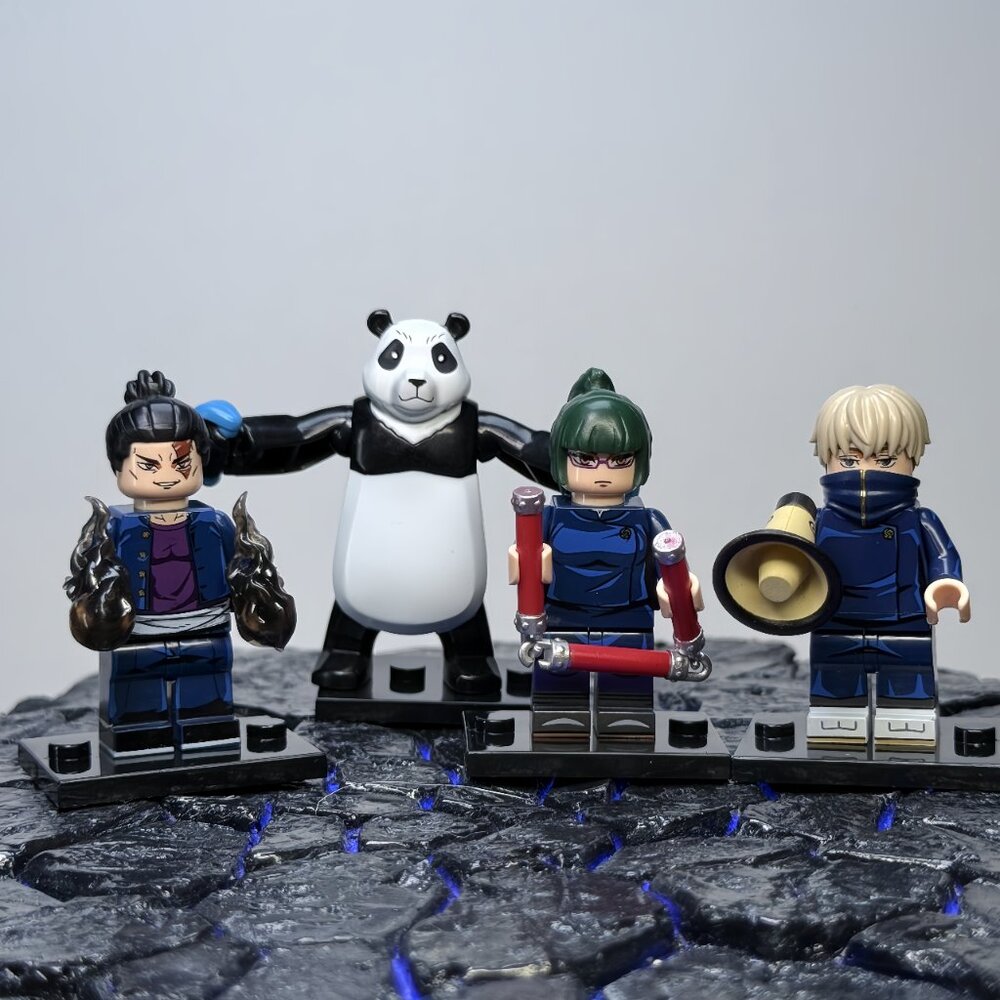 Jujutsu Kaisen Custom Minifigure Set – Toji, Yuta, Nanami, Maki & Sukuna (8pcs) - Picture 2 of 4